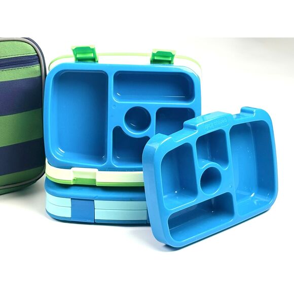 Pottery Barn Kids Lunch Box, 3 Bentgo Lunch Boxes & 2 PBK Reusable Sandwich Bags - Picture 5 of 12